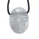 Bergkristall Scarabus Figur Anhnger ca. 30x20x15 mm mit...