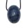 Dumortierit Scarabäus Figur Anhänger ca. 30x20x15 mm mit Bohrung: ca. 2,5mm Glückskäfer