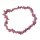 Turmalin Rubelit rosa rot Splitter Armband auf elastischem Band aufgezogen
