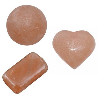3er Set Salzhandstein Salz Seife ideal fr Peeling und Sauna