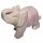 Rhodonit XL Elefant ca. 75 x 50 mm schöne detailgetreue Gravur
