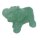 Aventurin grün Elefant ca. 30 x 43 mm Edelstein, Glücksbringer mit Rüssel nach oben