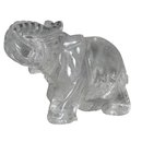 Bergkristall XL Elefant ca. 75 x 50 mm aus echtem Edelstein