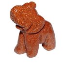 Goldfluss Elefant mit schnem Glimmer / Glitzer  ca. 30 x...