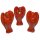 Jaspis Rot Engel Figur Schutzengel ca. 42 x 70 mm