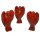 Jaspis Rot Engel Figur Schutzengel ca. 30 x 50 mm