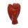 Japis Rot Engel Figur Mini Schutzengel ca. 22 x 33 mm ca. 10 -12 g