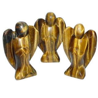 Tigerauge Engel  Schutzengel ca. 35 x 60 mm