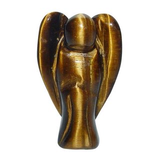 Tigerauge Engel  Schutzengel ca. 22 x 33 mm