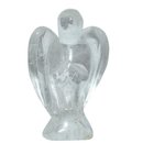 Bergkristall Engel ca. 42 x 70 mm aus echtem Edelstein...
