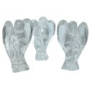 Bergkristall Engel ca. 30 x 50 mm aus echtem Edelstein Schutzengel