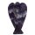 Amethyst Engel XL ca. 70 x 42 mm aus echtem Edelstein Schutzengel Glücksbringer
