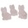 Rosenquarz Katze ca. 40 x 25 mm schöne Deko und Glücksbringer