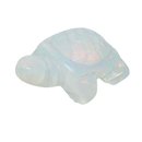 Opalith (Glas, synthetisch) Schildkrte ca. 40 x 25 x 15...