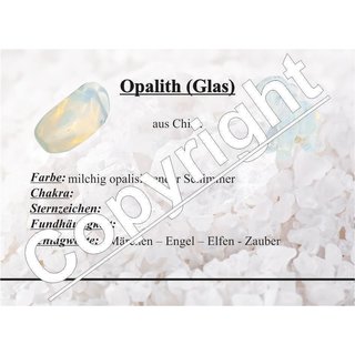 Opalith (Glas, synthetisch) Schildkrte ca. 50 x 24 x 22 mm mit Opal Schimmer