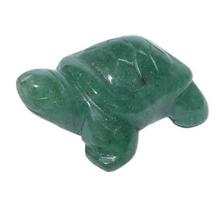 Aventurin Schildkröte ca. 28 x 19 x 12 mm als Handschmeichler oder Glücksbringer