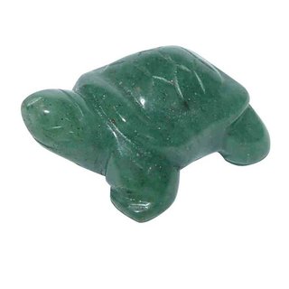 Aventurin Schildkrte ca. 28 x 19 x 12 mm als Handschmeichler oder Glcksbringer