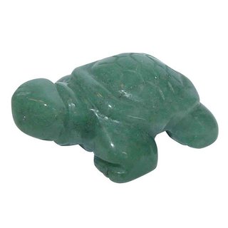 Aventurin Schildkröte ca. 40 x 25x 15 mm als Handschmeichler oder Glücksbringer