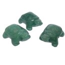 Aventurin Schildkröte ca. 40 x 25x 15 mm als...
