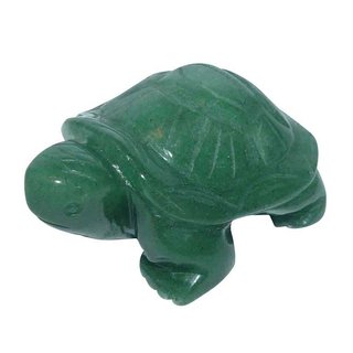 Aventurin Schildkröte ca. 50 x 34 x 22 mm als Handschmeichler oder Glücksbringer