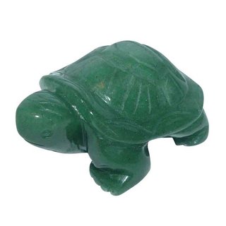Aventurin Schildkrte ca. 50 x 34 x 22 mm als Handschmeichler oder Glcksbringer