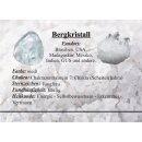 Bergkristall Schildkröte ca. 40 x 25 x 15 mm als Handschmeichler oder Glücksbringer