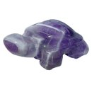 Amethyst gebndert Schildkrte ca. 40 x 25 x 15 mm aus...