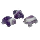 Amethyst gebändert Schildkröte ca. 28 x 19 x 12...