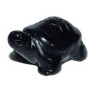 Obsidian schwarz Schildkröte ca. 50 x 34 x 22 mm