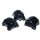 Obsidian schwarz Schildkröte ca. 50 x 34 x 22 mm