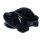 Obsidian schwarz Schildkröte ca. 28 x 19 x 12 mm