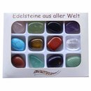 12 Stck Edelsteine Trommelsteine ca.20  x 15 mm...