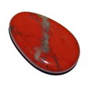Jaspis rot Daumenstein Schlaf Stein flach XL ca.30 x 50...