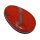 Jaspis rot Daumenstein Schlaf Stein flach XL ca.30 x 50  mm mit Mulde
