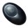 Obsidian schwarz Daumenstein flacher XL Stein mit Mulde ca. 60 mm
