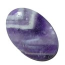 Amethyst gebndert Daumenstein Schlaf Stein flacher XL Mulde