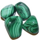 Malachit Trommelstein Handschmeichler ca. 20 - 30 g Super...