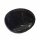 Turmalin schwarz / Schörl flacher Trommelstein Handschmeichler ca. 35 - 40 mm