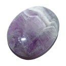 Amethyst  Scheibenstein flacher Edelstein Trommelstein 1...