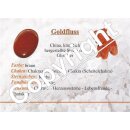 Goldfluss Scheibenstein ca. 30 - 40 mm  flacher...