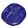 Lapislazuli TOP Scheibenstein flacher Trommelstein ca. 30 - 40 mm 1 Stück