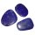 Lapislazuli TOP Scheibenstein flacher Trommelstein ca. 30 - 40 mm 1 Stück