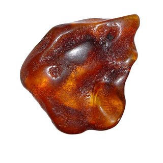 Bernstein Cognac farben Trommelstein ca. 20 - 30 mm Handschmeichler