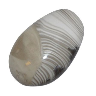 Flint Feuerstein flacher Scheibenstein Handschmeichler Trommelstein ca. 40 - 50 mm