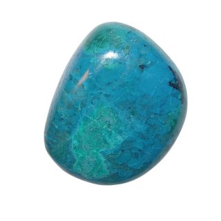 Chrysokoll Trommelstein Handschmeichler ca. 25 - 35 mm Super A* Qualitt
