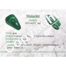 Malachit Trommelstein Handschmeichler ca. 40 - 50 g SUPER A*Qualität