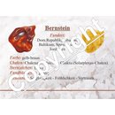 Edelsteinkarten- Bernstein