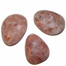 Sonnenstein Scheibenstein flacher Trommelstein ca. 35 x 25 mm