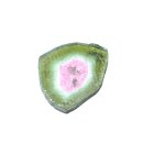 Wassermelonen Turmalin Scheibe ca. 5 x 5 x 2 mm Super A*...