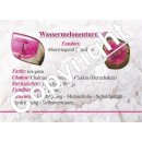 Wassermelonen Turmalin Scheibe ca. 5 x 5 x 2 mm Super A* Qualität